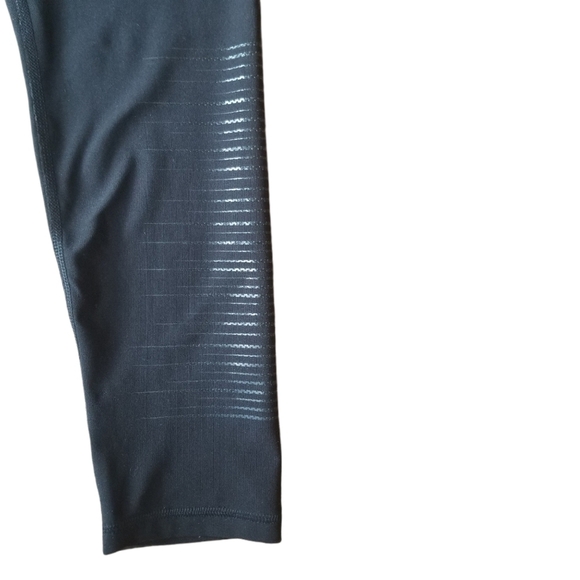 RBX Athletic Black Stretch Leggings Wide  Waistband - Picture 4 of 5